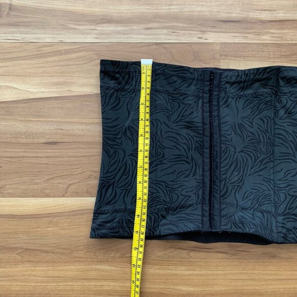 Maidenform Black Waist Trainer Cincher Corset Shapewear Size XL/8 - Picture 3 of 9